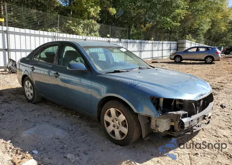 2007 Hyundai Sonata Gls из США, поврежденный, VIN 5NPET46C17H203496